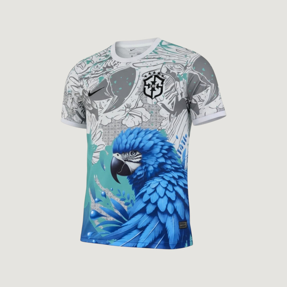 BRÉSIL - Concept Oiseaux - Blanc, Bleu ( FAN )
