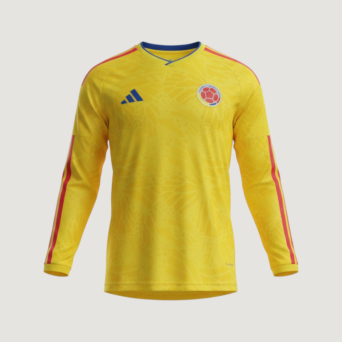 Colombie – Maillot Manches Longues Domicile 2026 – Jaune, Rouge