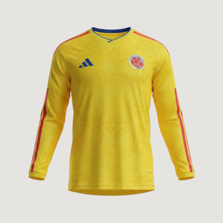 Colombie – Maillot Manches Longues Domicile 2026 – Jaune, Rouge
