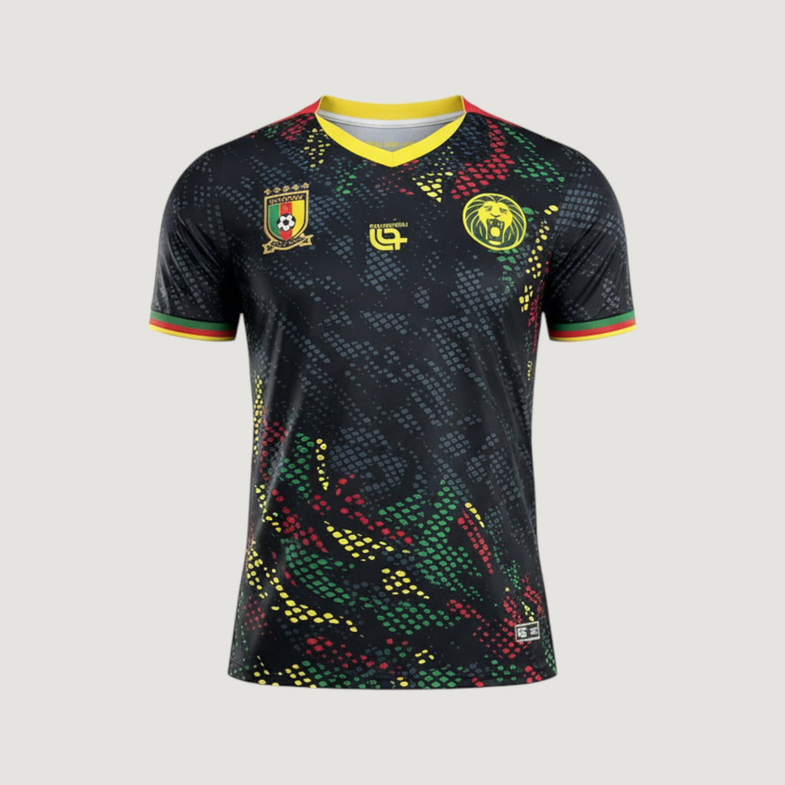 Cameroun – Maillot Spécial 2025/26 – Noir, Vert, Rouge