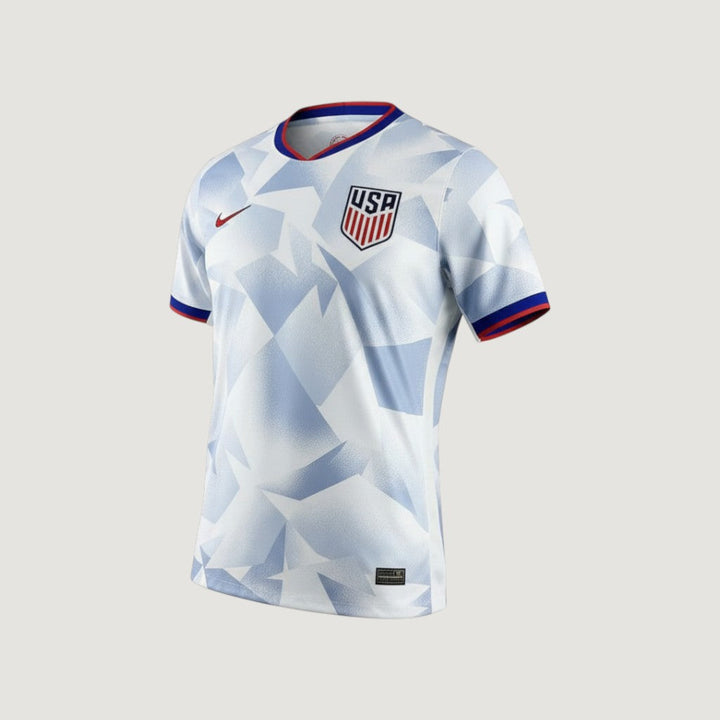 USA – Maillot Domicile 2025-26 – Blanc, Bleu, Rouge
