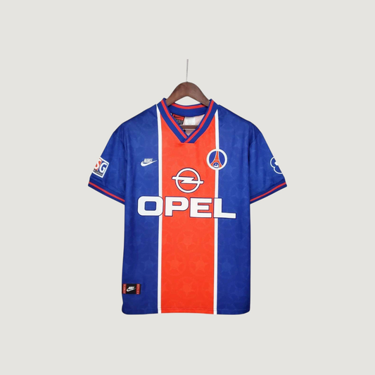 PSG - MAILLOT RÉTRO 1996 - BLEU, ROUGE
