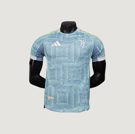 Juventus - Maillot Pré-Match  2025/26 (PRO) - Bleu Aqua