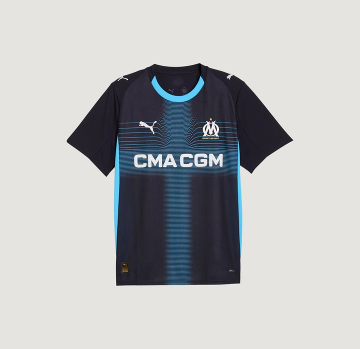 Marseille - Maillot Extérieur 25/26 - Bleu Marine, Bleu Ciel