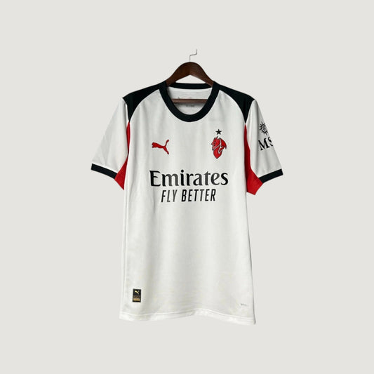 AC Milan – Maillot Extérieur 25/26 – Blanc & Rouge