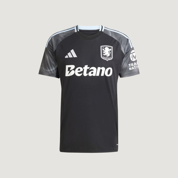Aston Villa – Maillot Extérieur 25/26 – Noir & Gris
