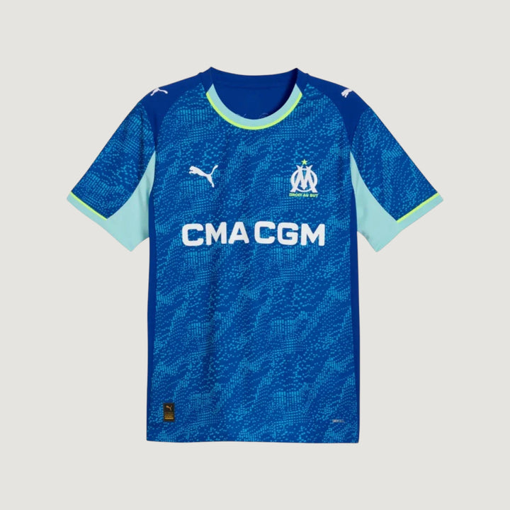 Olympique de Marseille - MAILLOT EXTÉRIEUR 25/26 – BLEU