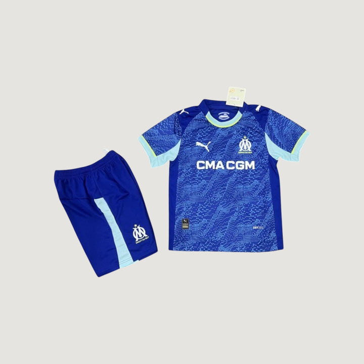 Olympique De Marseille – Ensemble Third 25/26 Enfant – Bleu
