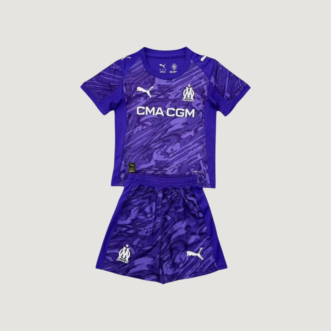 Olympique De Marseille – Ensemble Extérieur 25/26 Enfant – Violet