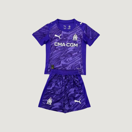 Olympique De Marseille – Ensemble Extérieur 25/26 Enfant – Violet