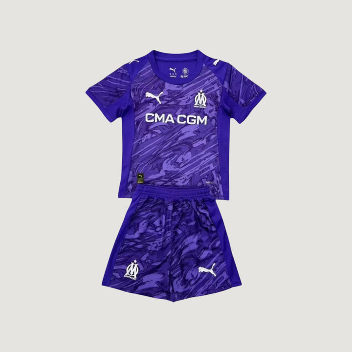 Olympique De Marseille – Ensemble Extérieur 25/26 Enfant – Violet