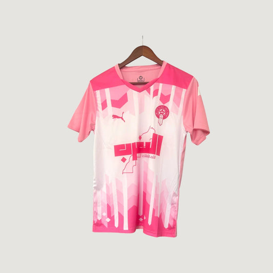 Maroc – Maillot Extérieur 25/26 – Rose & Blanc