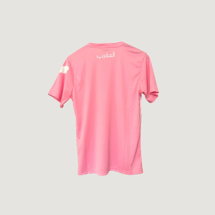 Maroc – Maillot Extérieur 25/26 – Rose & Blanc