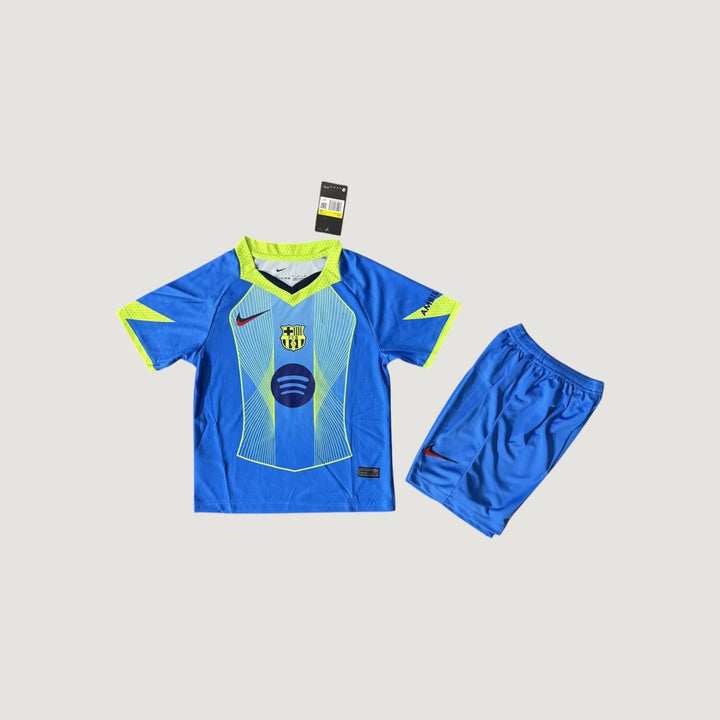 FC Barcelone – Maillot Extérieur Enfant 25/26 – Bleu & Jaune