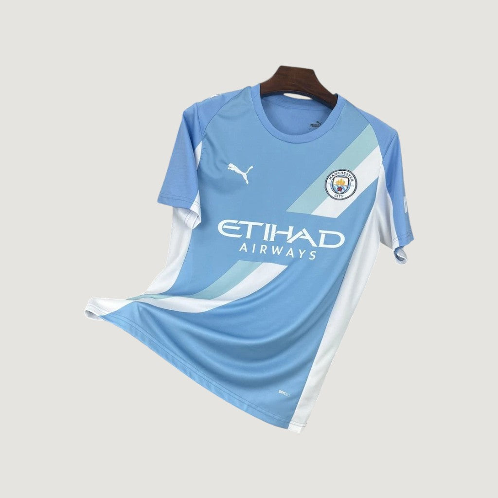 Manchester City – Maillot Domicile 25/26 – Bleu & Blanc