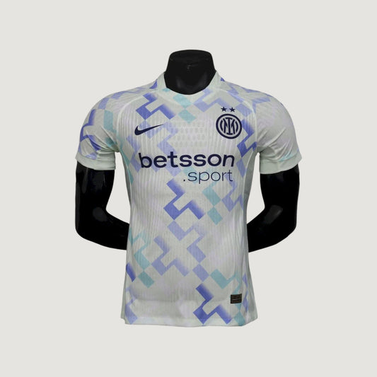 Inter Milan – Maillot Extérieur 25/26 (Pro) – Blanc & Bleu
