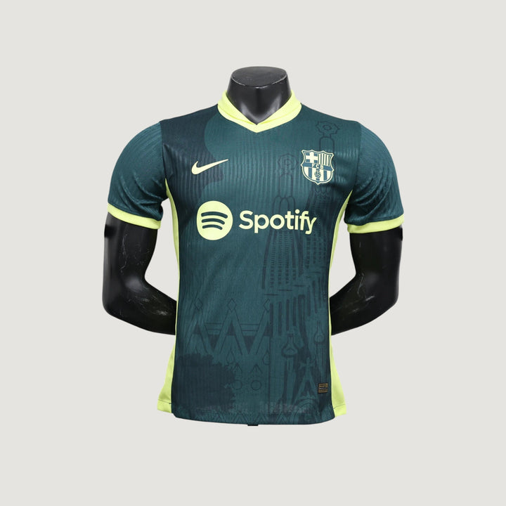 FC Barcelone – Maillot Extérieur 25/26 (PRO) – Vert & Jaune