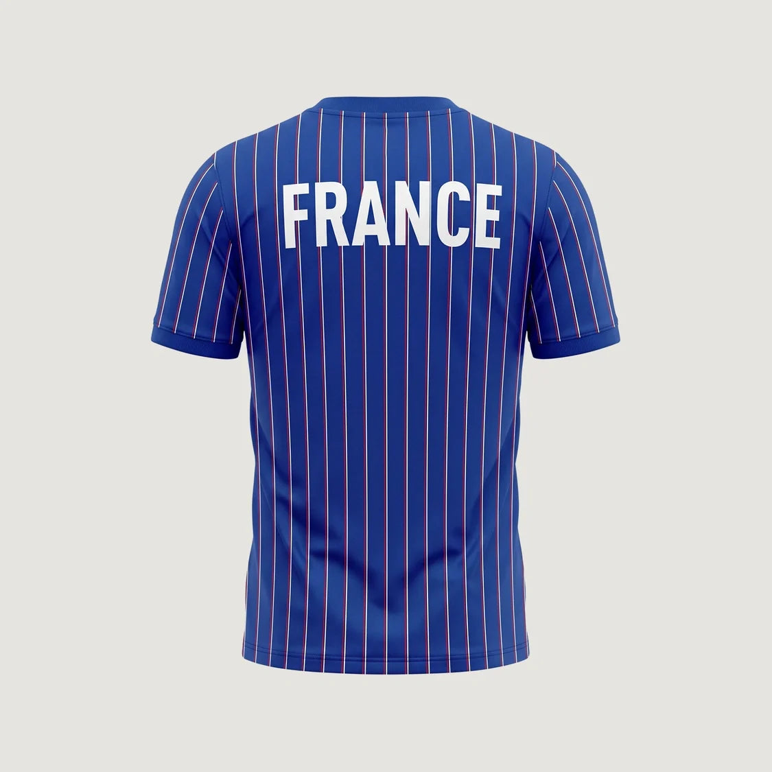 France x JACQUEMUS – Maillot Avant-Match 2026 – Bleu, Blanc, Rouge – dos