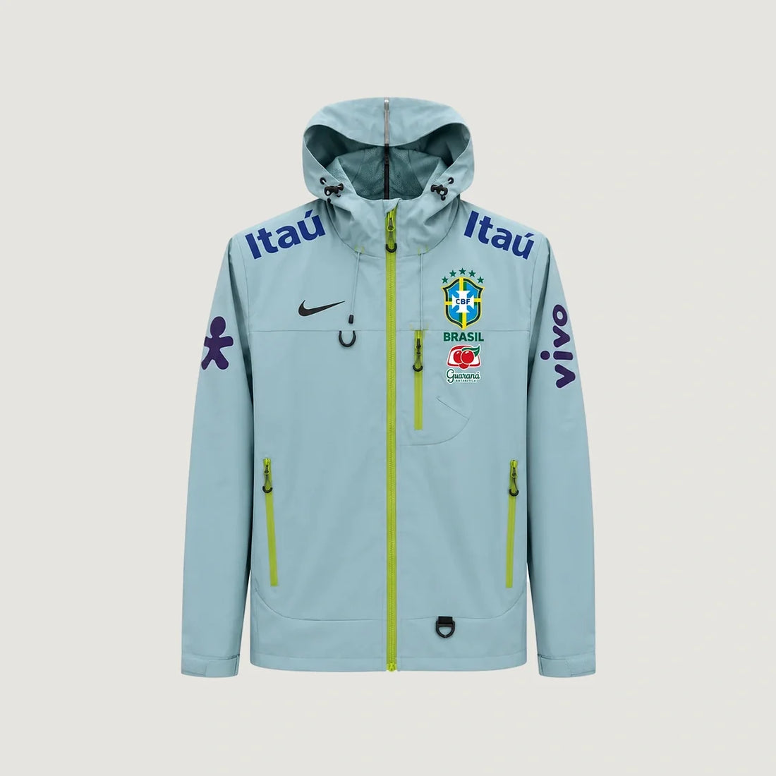 Brésil – Veste Coupe-Vent à Capuche