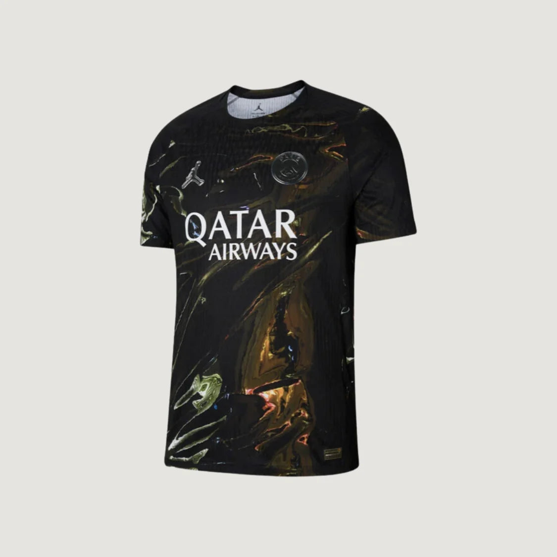 Paris Saint-Germain PSG – Maillot Night Edition 2025/26 – Noir irisé multicolore