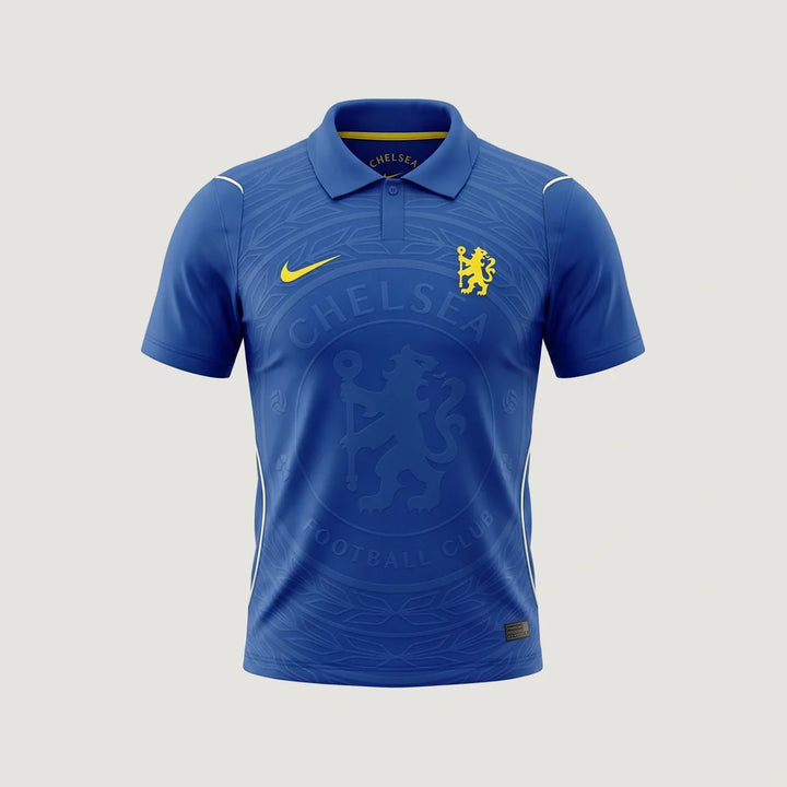 Chelsea – Maillot Domicile 2026/27 – Bleu, Jaune – face