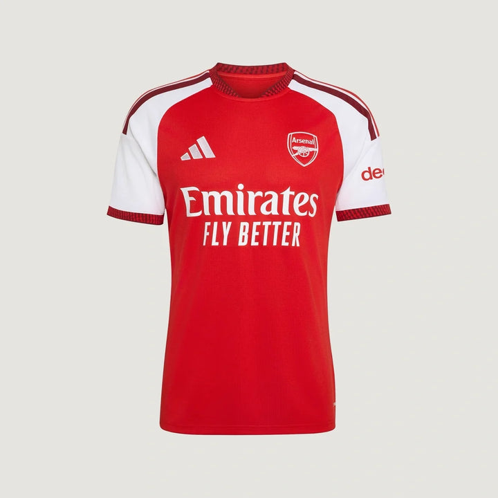 Arsenal FC – Maillot Domicile 2026/27 – Rouge, Blanc – face