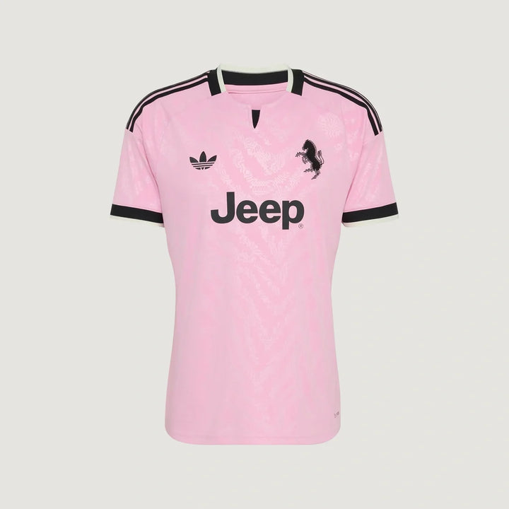 Juventus – Maillot Extérieur 2026/27 – Rose, Noir – face
