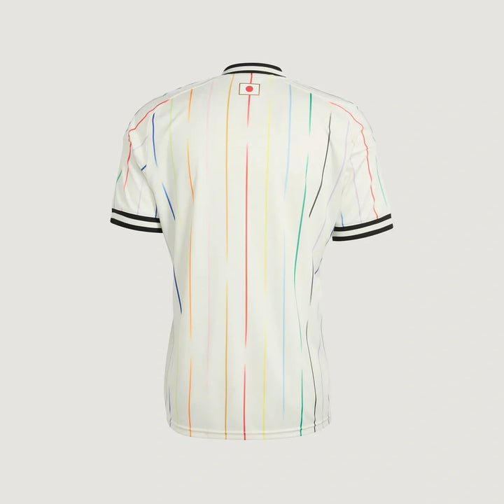 Japon – Maillot Extérieur Coupe du Monde 2026 – Blanc Cassé, Noir, Multicolore – dos