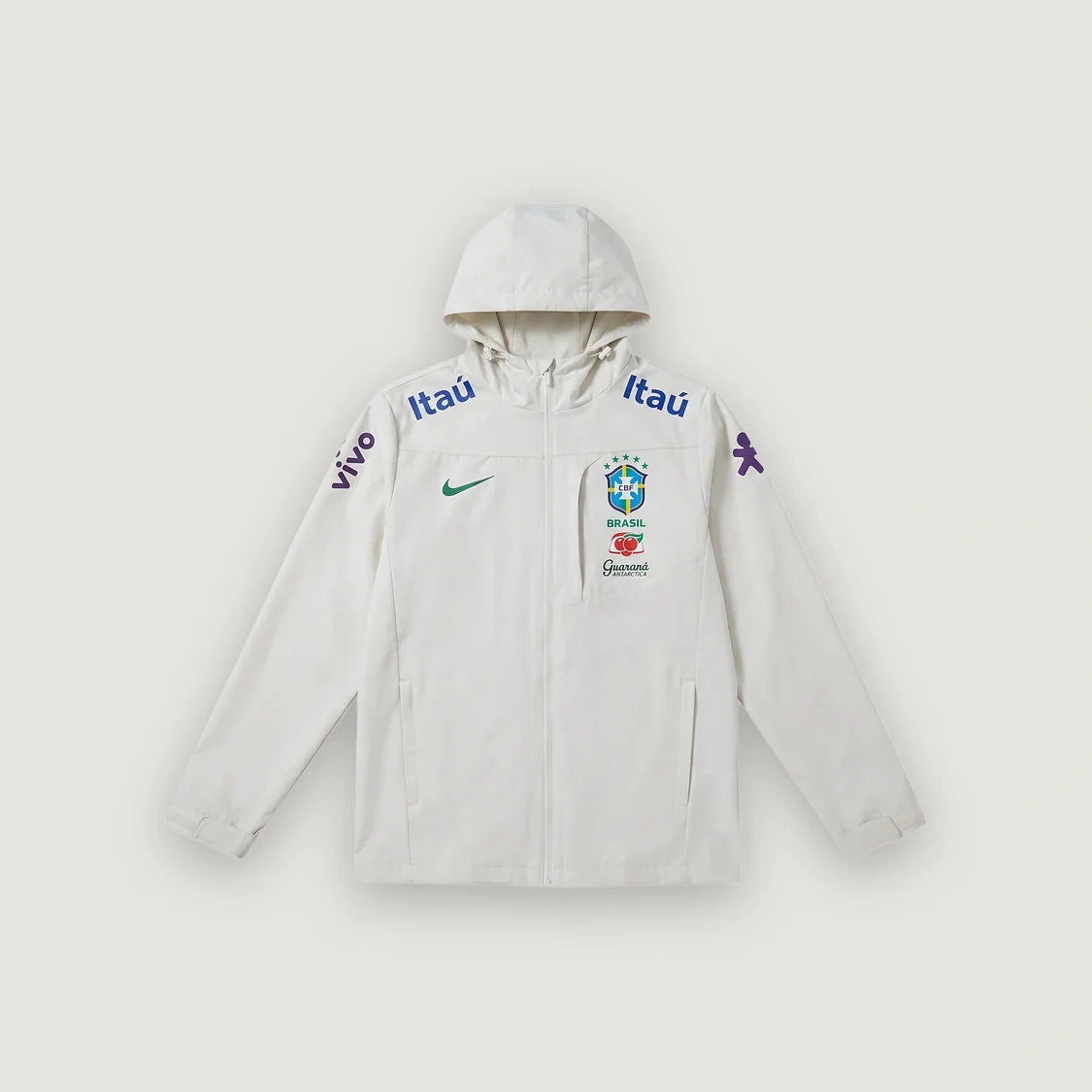 Brésil – Veste Coupe-Vent à Capuche