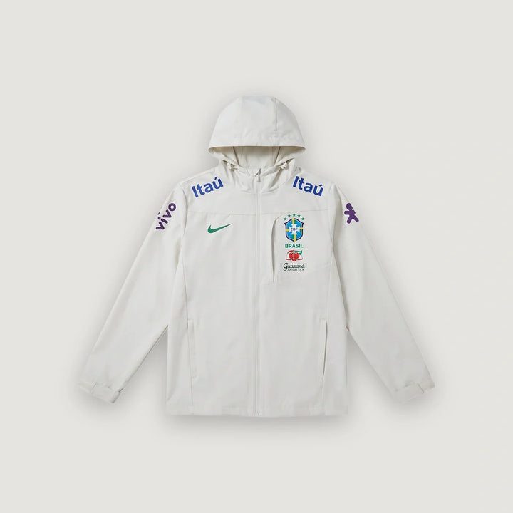Brésil – Veste Coupe-Vent à Capuche