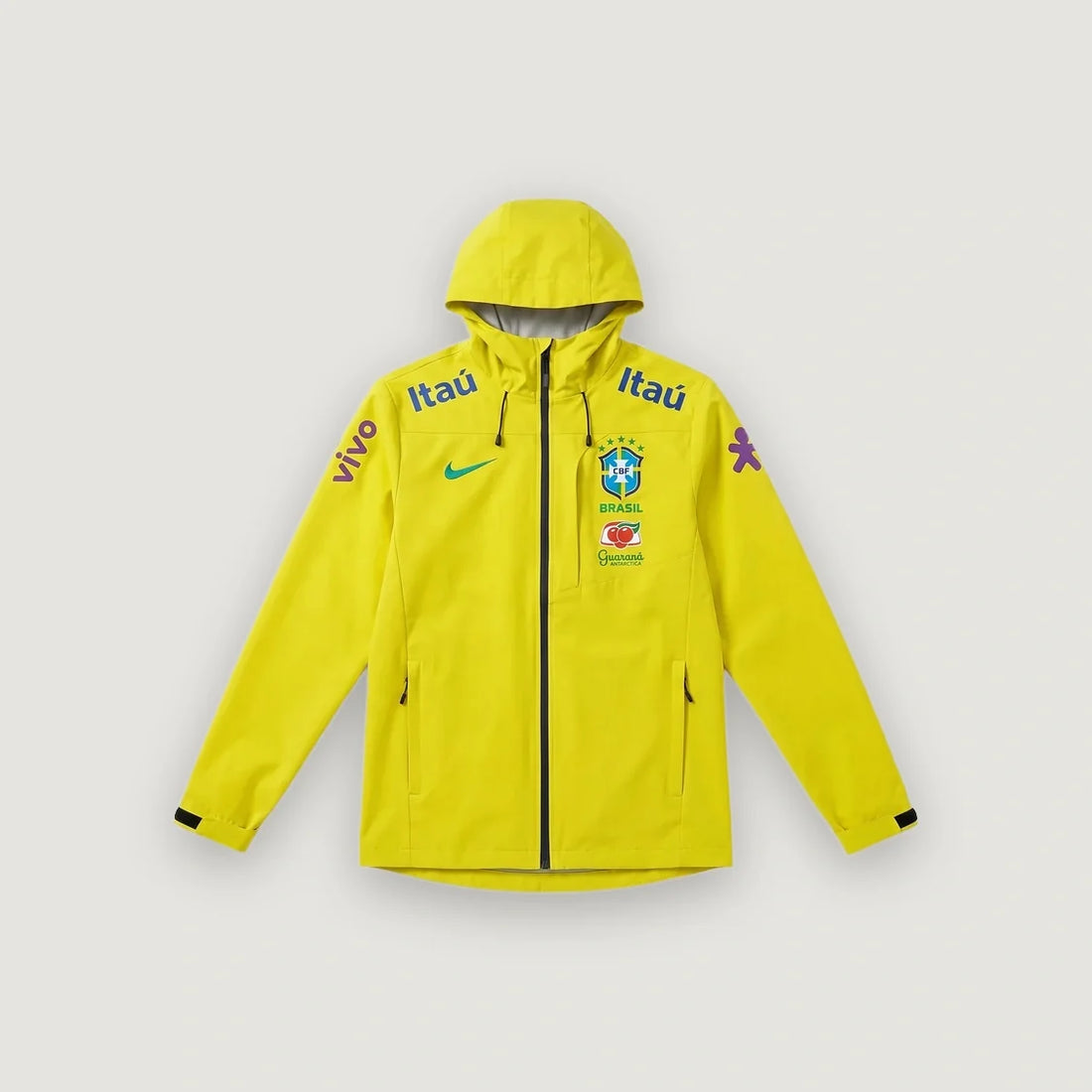 Brésil – Veste Coupe-Vent à Capuche
