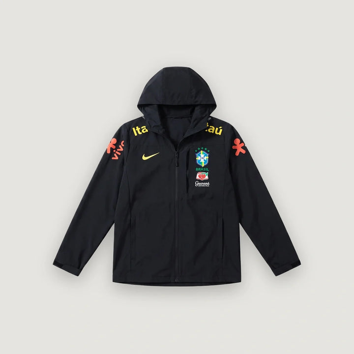 Brésil – Veste Coupe-Vent à Capuche