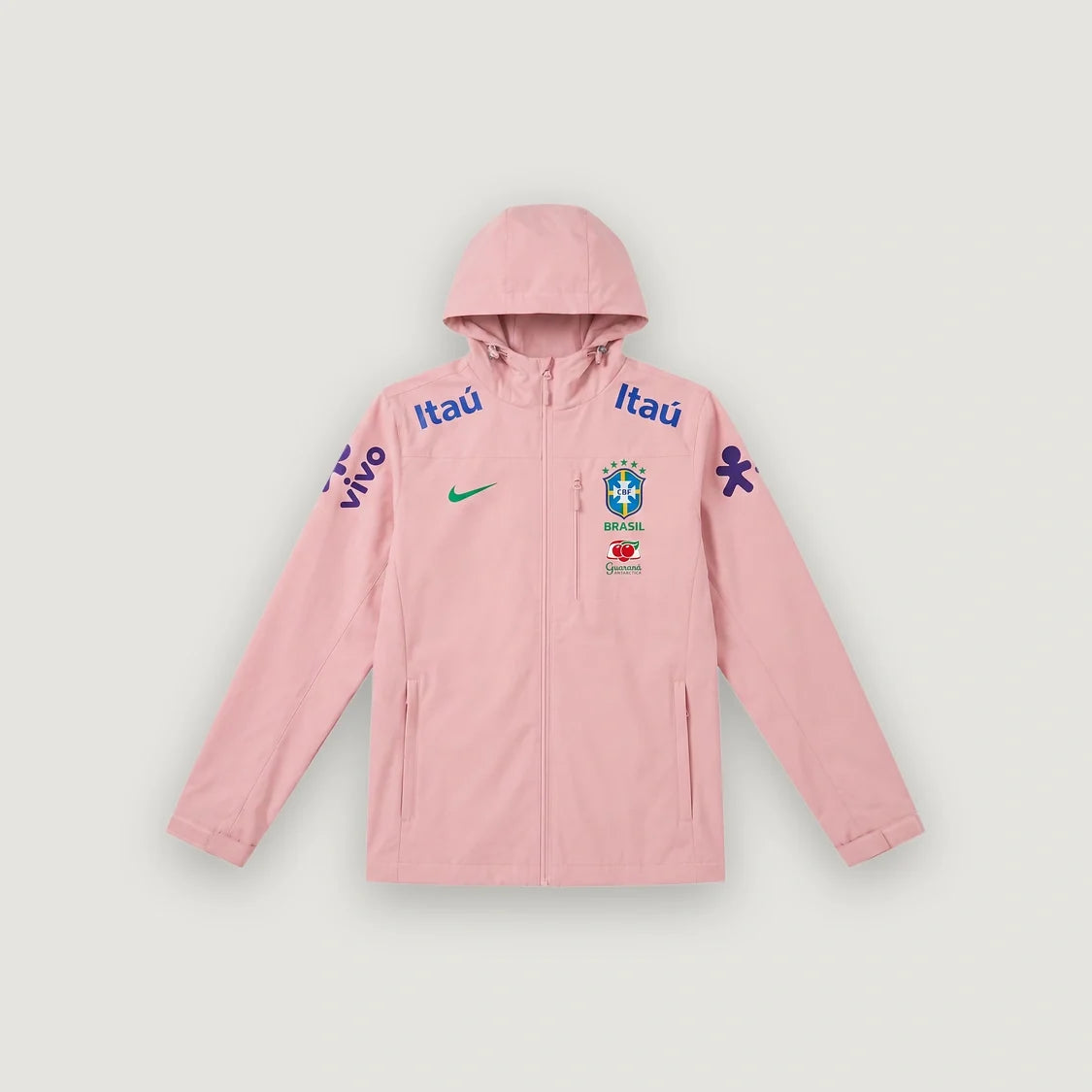 Brésil – Veste Coupe-Vent à Capuche