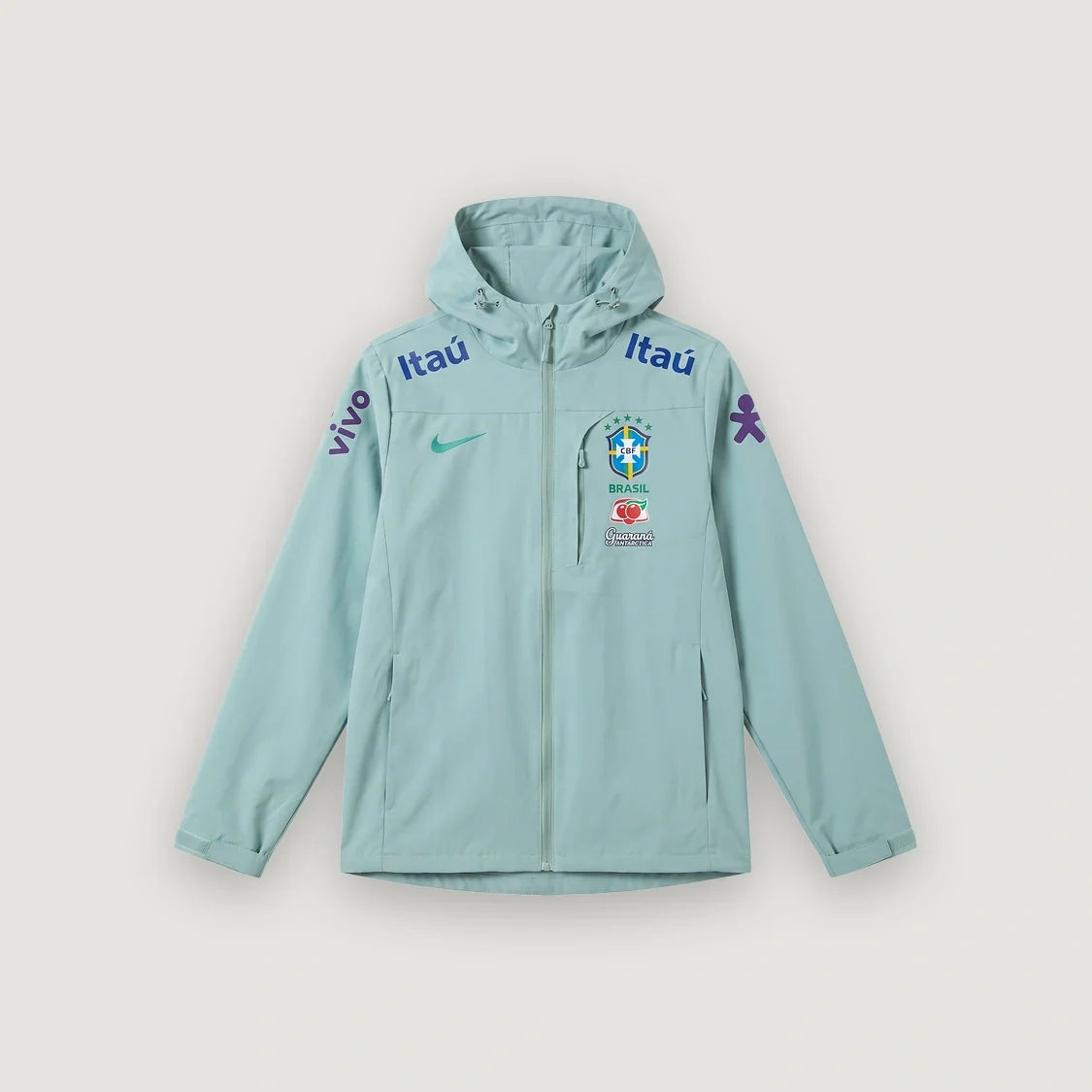 Brésil – Veste Coupe-Vent à Capuche