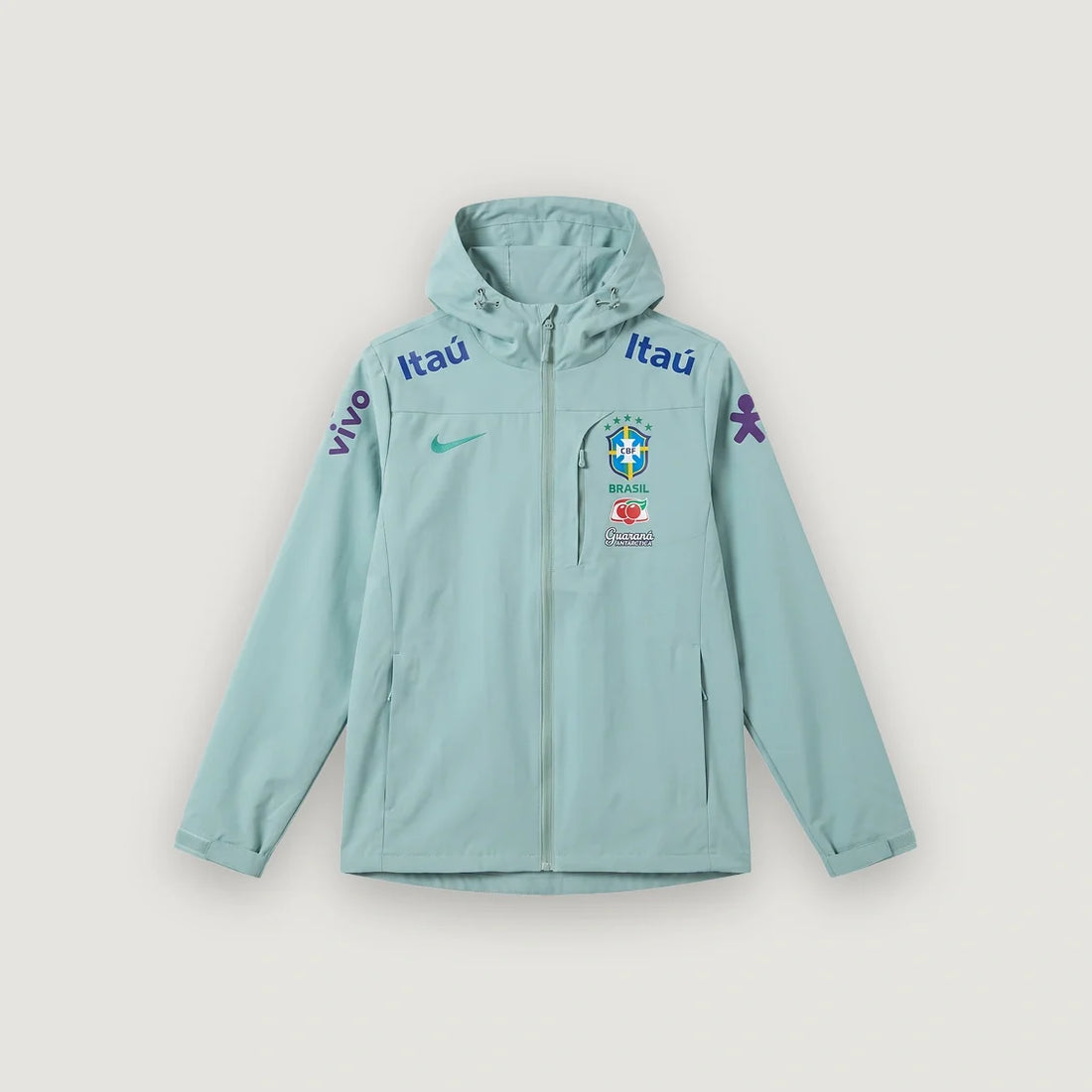 Brésil – Veste Coupe-Vent à Capuche