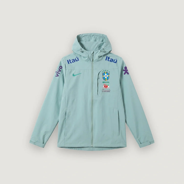 Brésil – Veste Coupe-Vent à Capuche